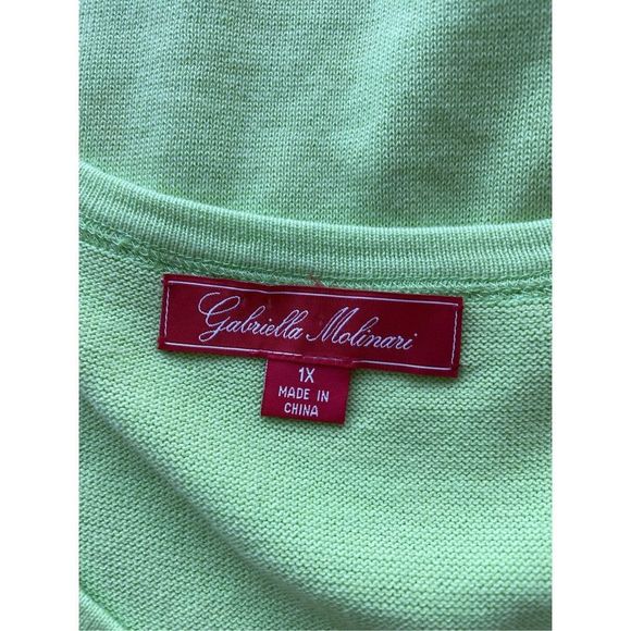 Gabriella Molinari Knit Tank Top 1X - Picture 5 of 7